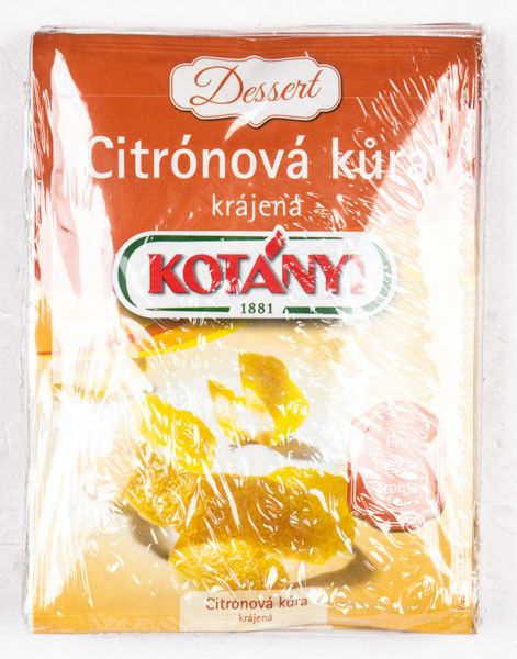 KOTÁNYI Citronová kůra 5 x 14 g