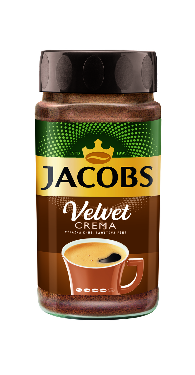 JACOBS Velvet Káva instantní 6 x 100 g