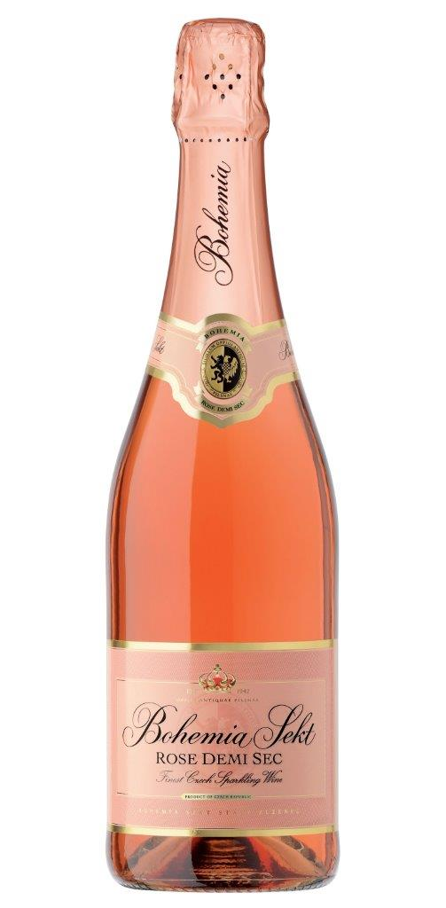Bohemia Sekt Rosé Demi Sec 6 x 750 ml