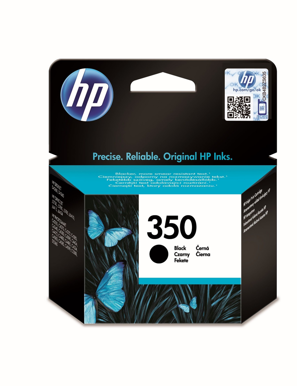 HP Cartridge N350 černá 1 ks