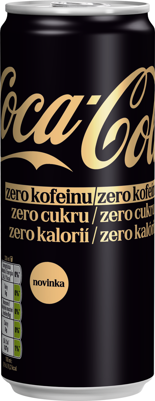 Coca-Cola Zero Zero 330 ml plech