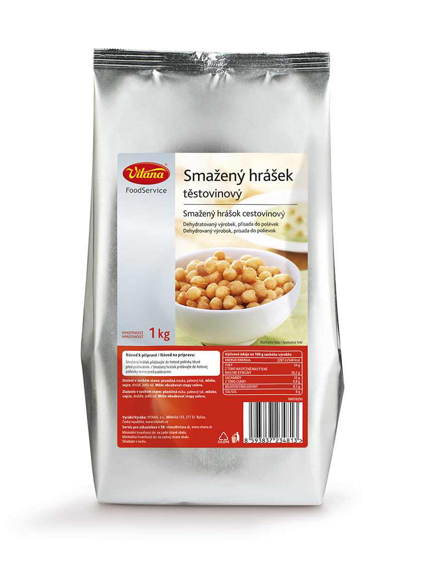 Vitana Hrášek smažený 1 kg