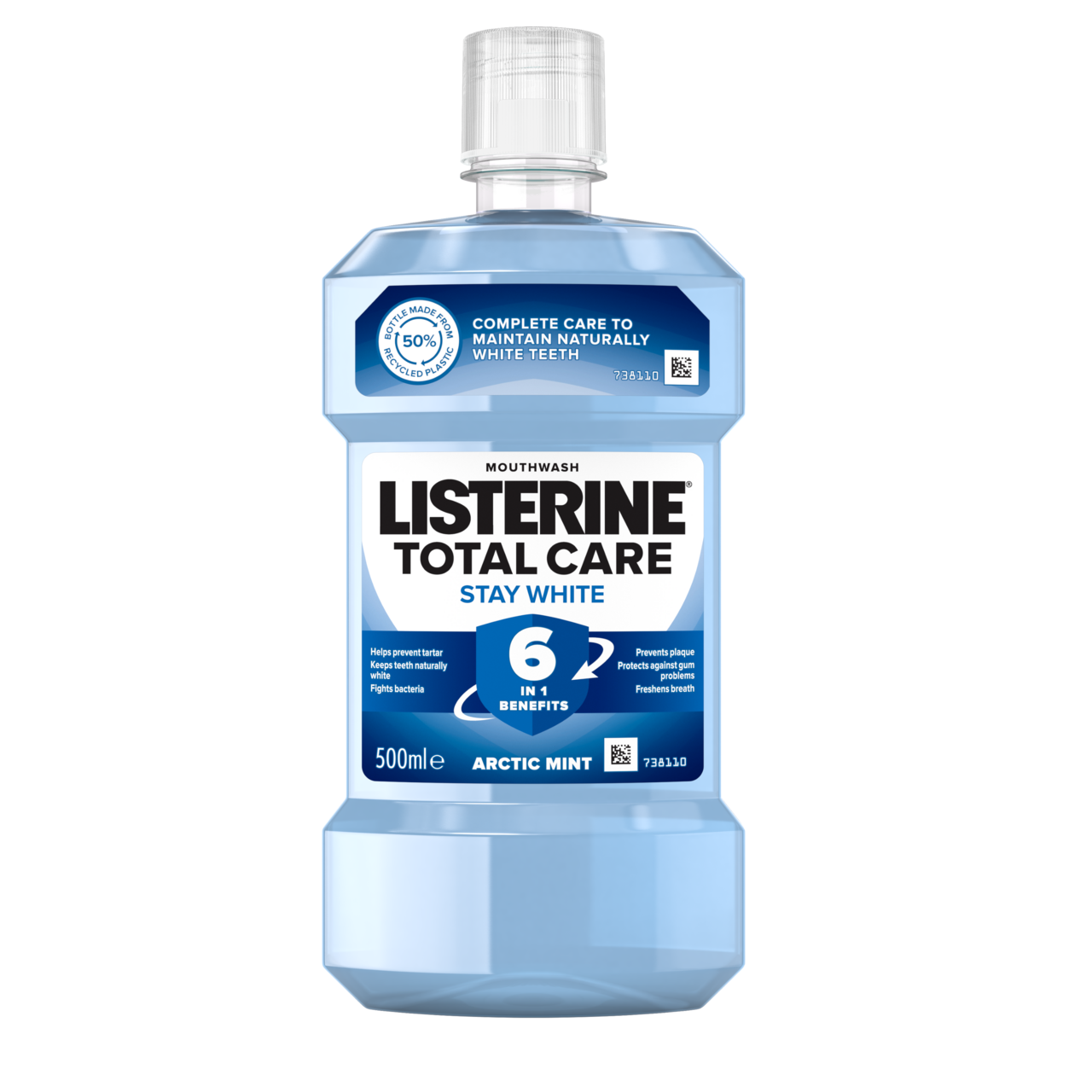 LISTERINE Stay White Arctic Mint ústní voda 500 ml