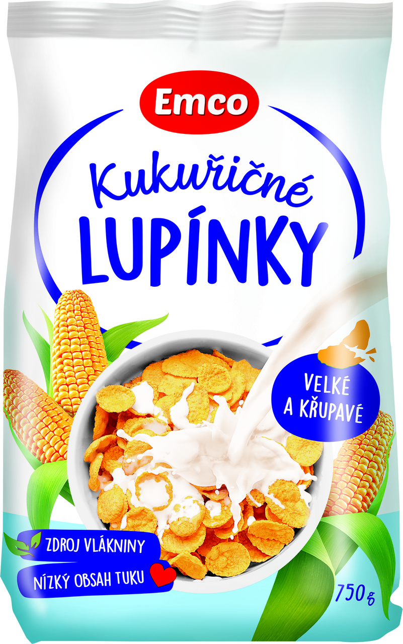 Emco Kukuřičné lupínky 750 g