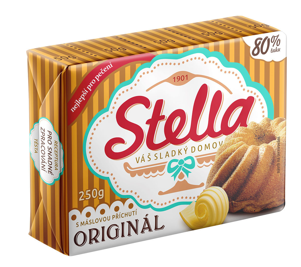 Stella Originál margarín chlaz. 20 x 250 g