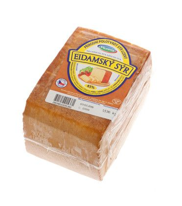 Moravia Eidam sýr uzený 45% chlaz. váž. cca 1,2 kg