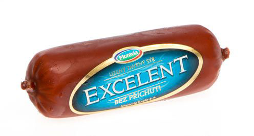 Moravia Excelent sýr tavený uzený salámový chlaz. 250 g