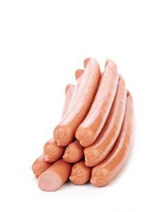 KOSTELECKÉ UZENINY Párky hot dog EU chlaz. váž. cca 2 kg