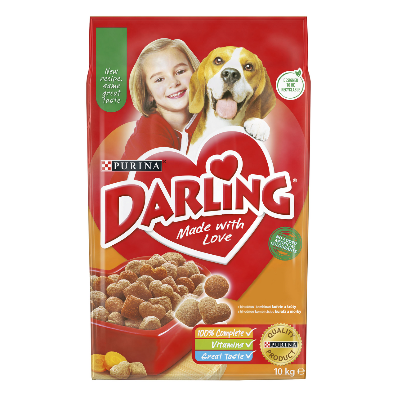 Darling granule pro psy kuře,krůta 10 kg