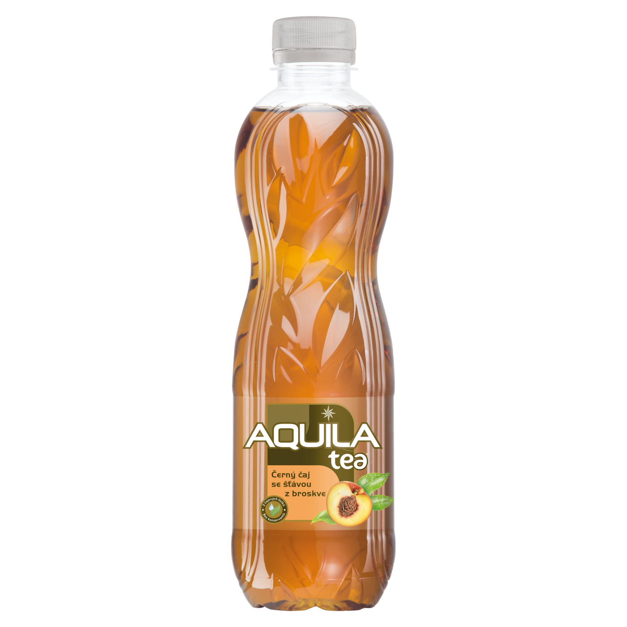 AQUILA Ledový čaj broskev 12 x 500 ml