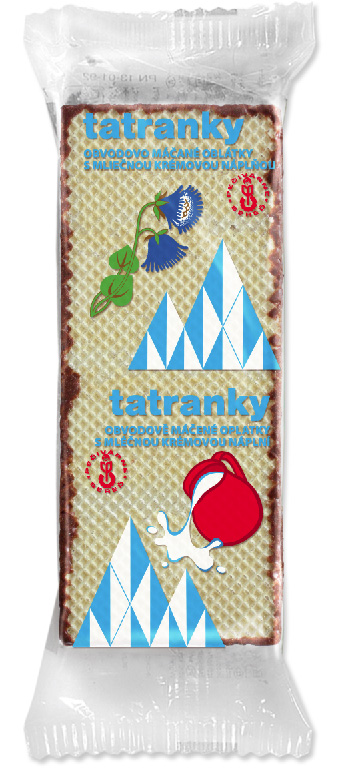 OPAVIA Sereď Tatranky mléčné oplatky 42 x 33 g