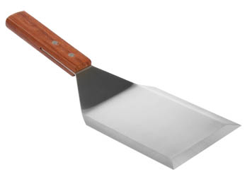 HENDI Obracečka S Sharp nerez dřevo 1 ks