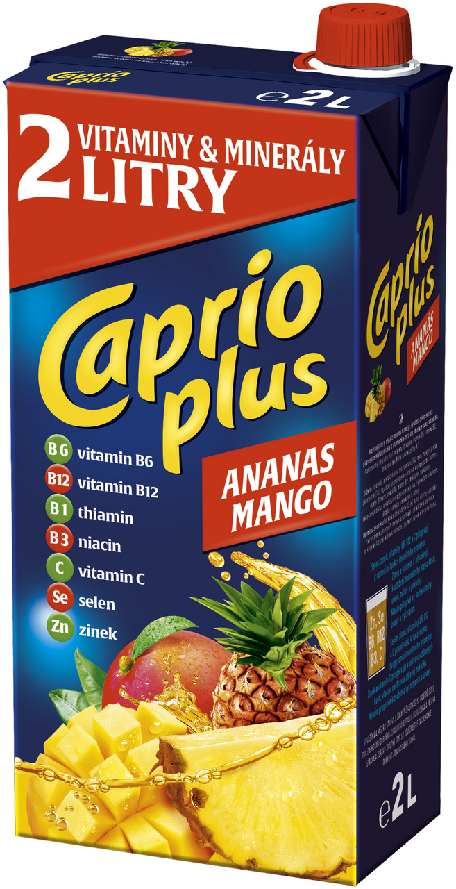 Caprio Mango ananas nápoj 6 x 2 l