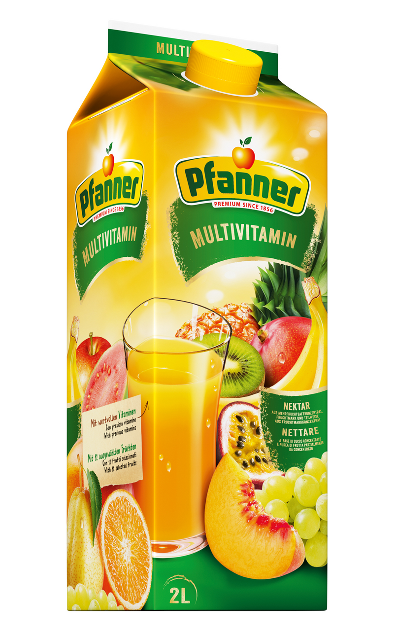 Pfanner Nektar Multivitamin 50 % 2 l
