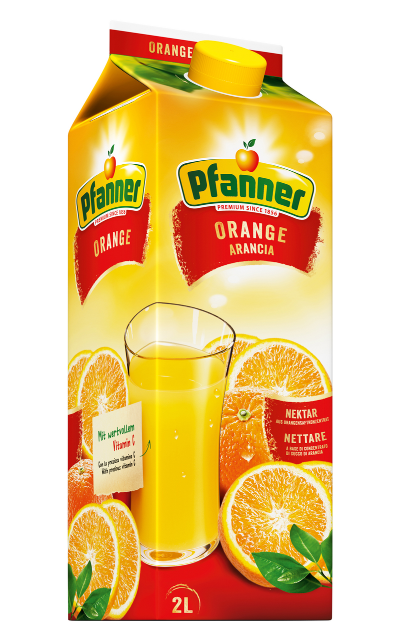 Pfanner Nektar pomeranč 50 % 2 l