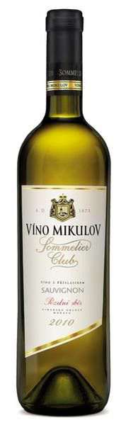VÍNO MIKULOV Sommelier club Sauvignon pozdní sběr 750 ml