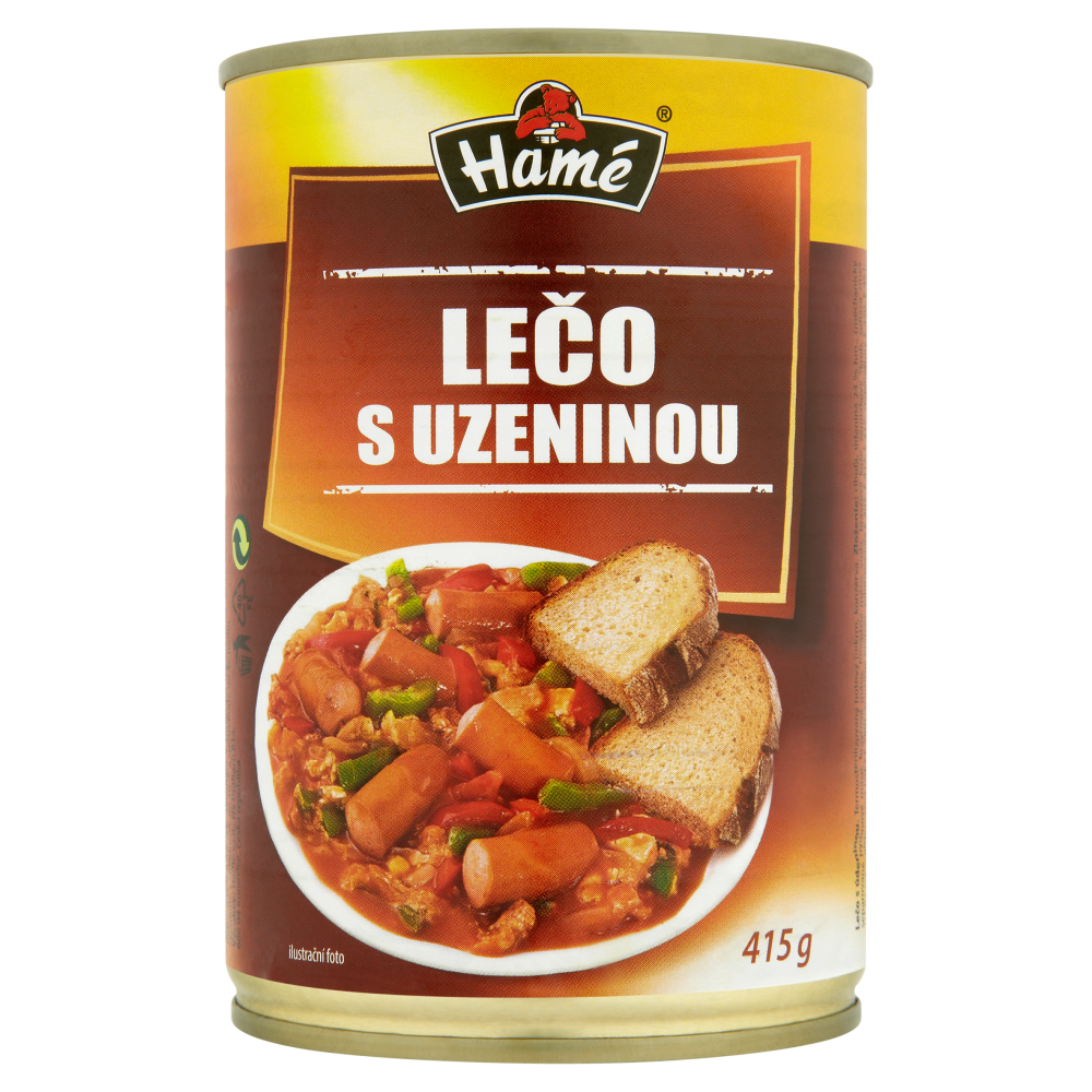 Hamé Lečo s uzeninou hotové jídlo 4 x 415 g