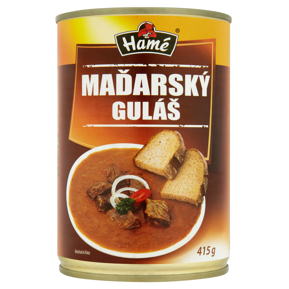 Hamé Maďarský guláš hotové jídlo 4 x 415 g