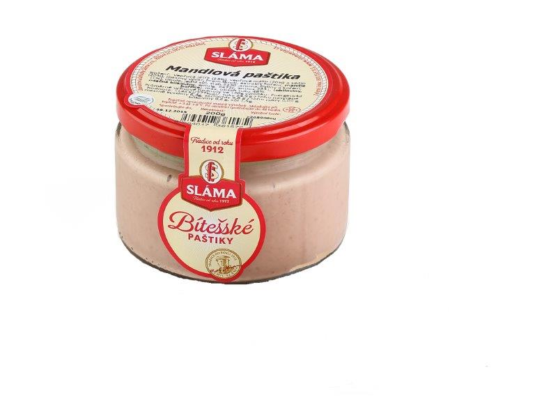 SLÁMA Paštika mandlová chlaz. 200 g