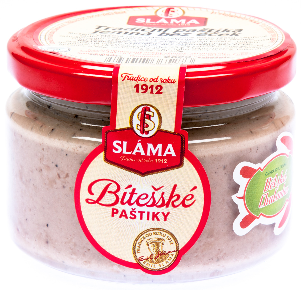 SLÁMA Paštika tradiční jemná chlaz. 200 g