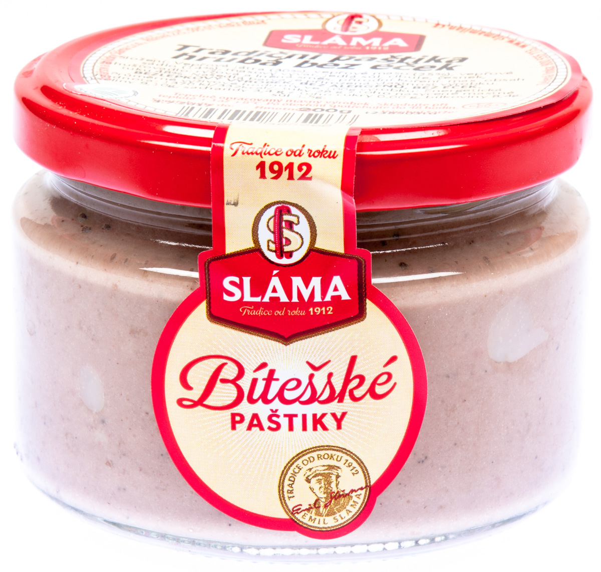 SLÁMA Paštika tradiční hrubá chlaz. 200 g