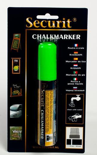 Securit Popisovač 7-15 mm zelený 1 ks