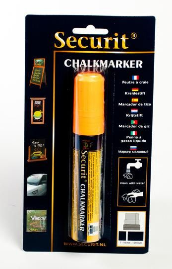 Securit Popisovač 7-15 mm oranžový 1 ks