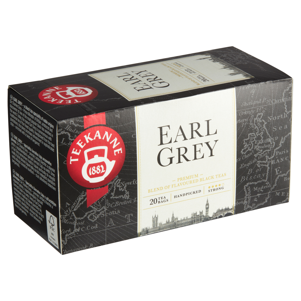 TEEKANNE Čaj Earl Grey 6 x 33 g