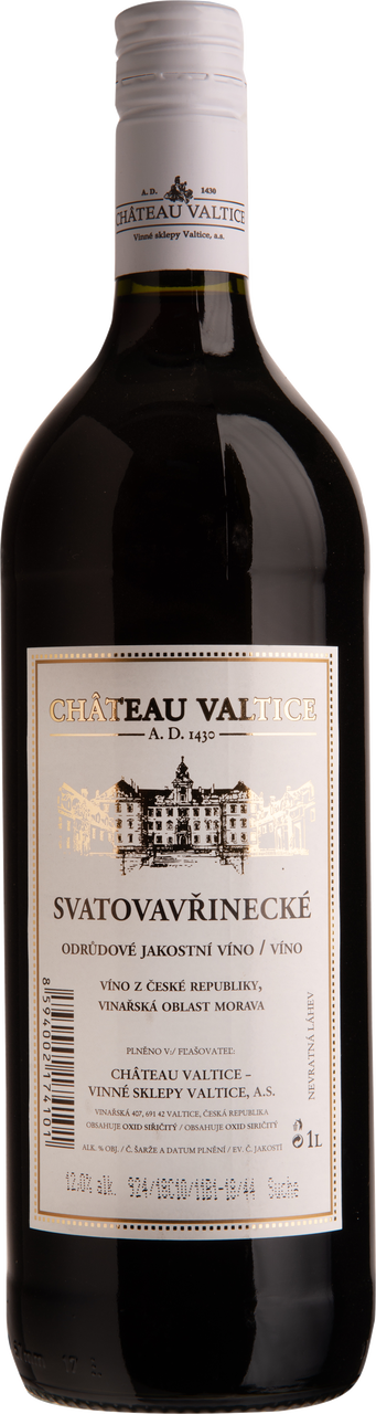 CHÂTEAU VALTICE Svatovavřinecké 6 x 1 l