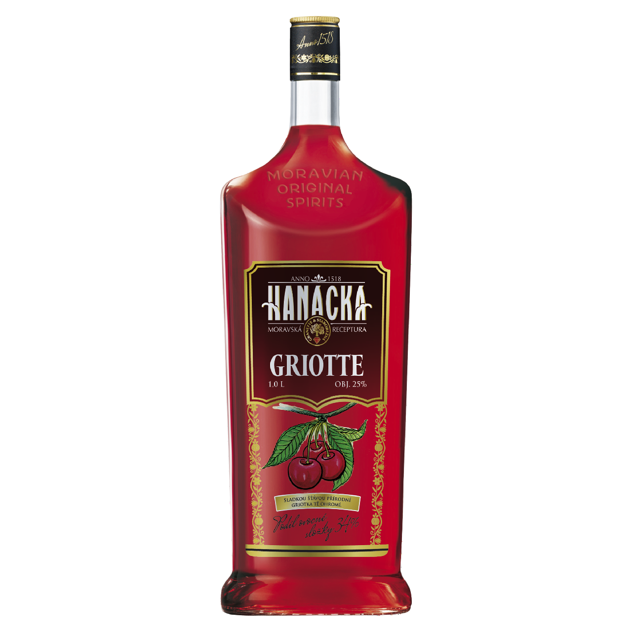 HANÁCKÁ Griotte 25 % 8 x 1 l