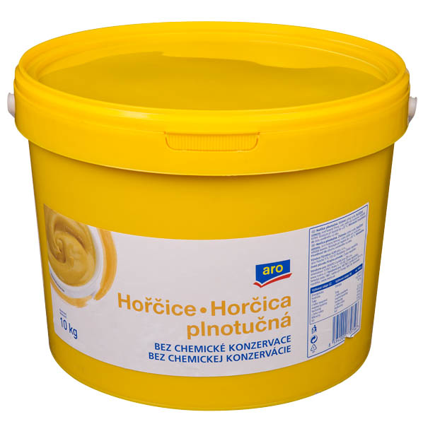 aro Hořčice plnotučná 10 kg