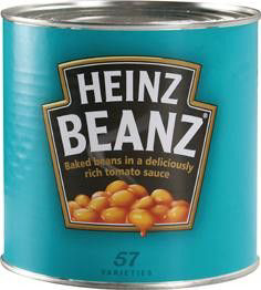 HEINZ Fazole v tomatě 2,62 kg