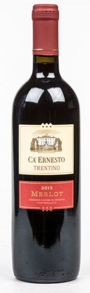 CA' ERNESTO Trentino Merlot 6 x 750 ml