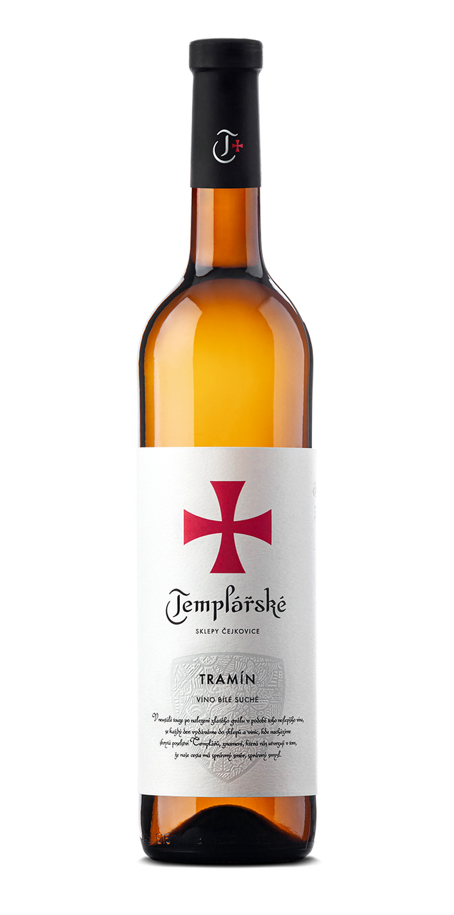 TEMPLÁŘSKÉ SKLEPY ČEJKOVICE Tramín jakostní 750 ml