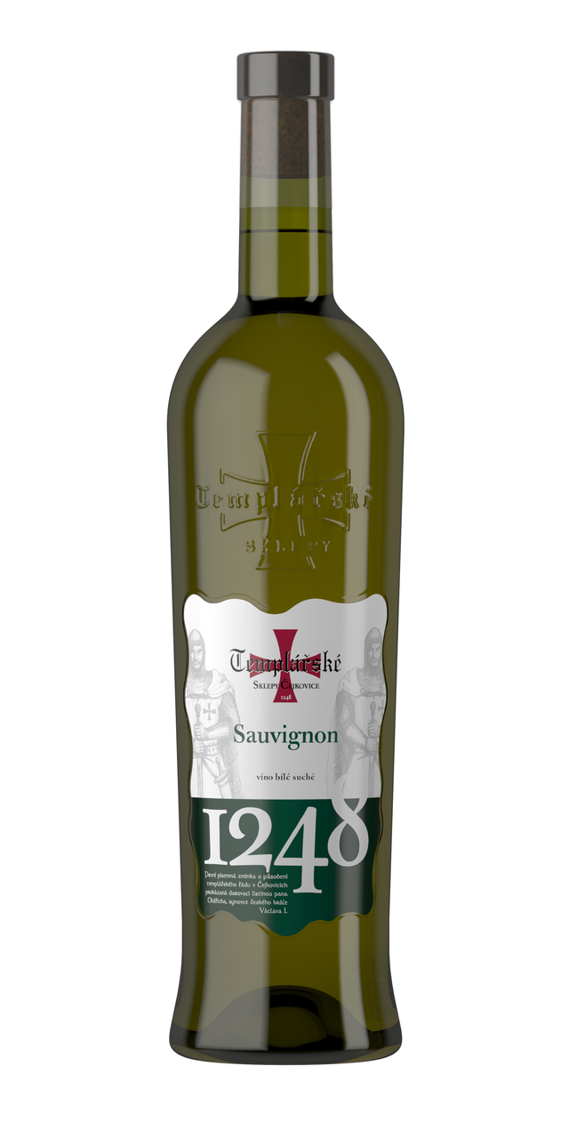 Templářské sklepy Čejkovice Sauvignon jakostní 6 x 750 ml