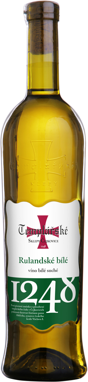 TEMPLÁŘSKÉ SKLEPY ČEJKOVICE Rulandské bílé jakostní 750 ml