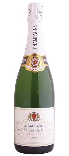 VEUVE PELLETIER Champagne demi sekt 6 x 750 ml
