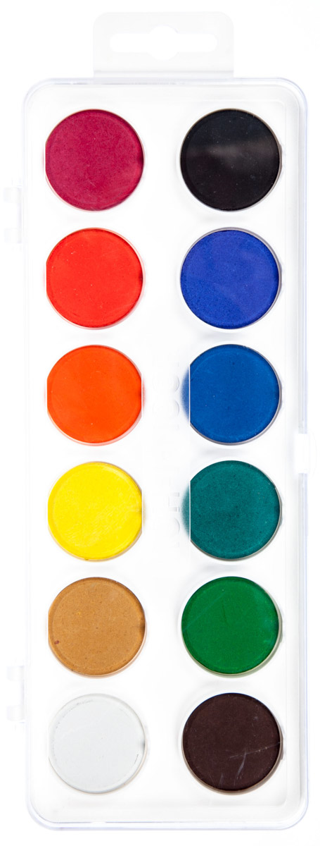 KOH-I-NOOR Barvy vodové velké 12 barev 1 ks