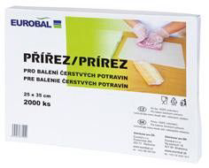 EUROBAL Přířez potravinářský 25 x 35 cm 2000 ks
