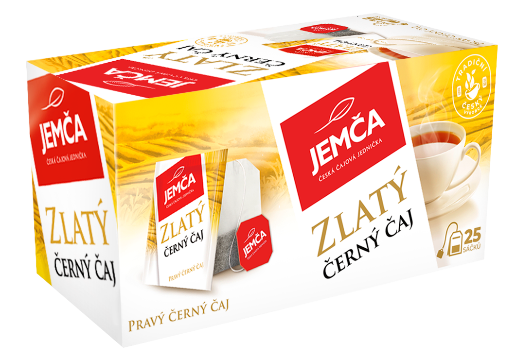 JEMČA Zlatý čaj černý 6 x (25 x 2 g)