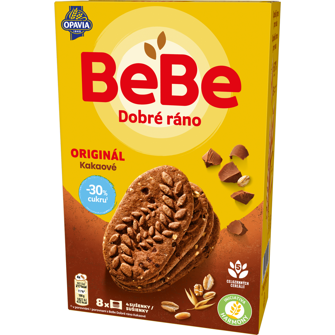 OPAVIA BeBe Dobré ráno Kakao -30% cukru 400 g
