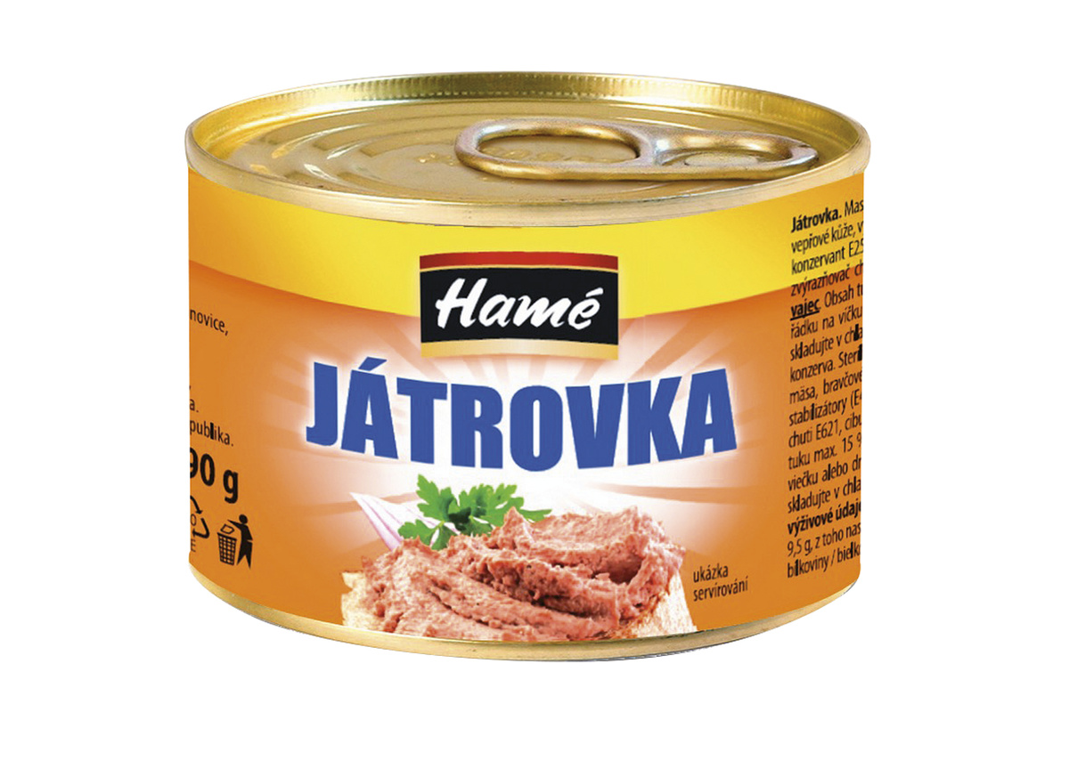 Hamé Paštika játrová 10 x 190 g