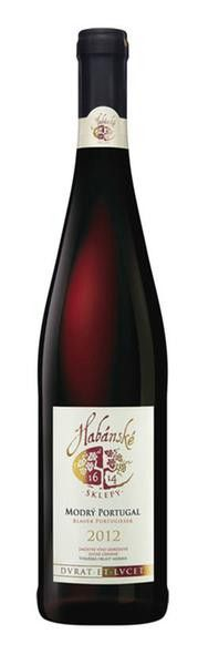 Habánské sklepy Modrý Portugal jakostní 750 ml