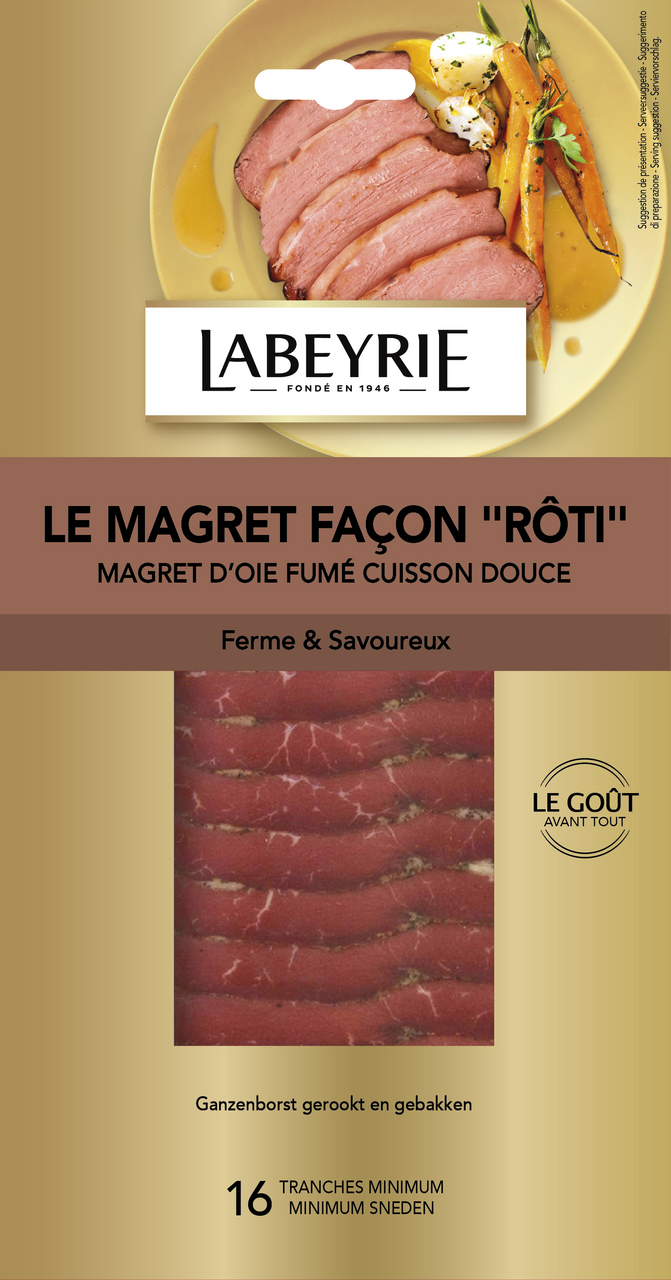 Prsa uzená husí plátky chlaz. 90 g