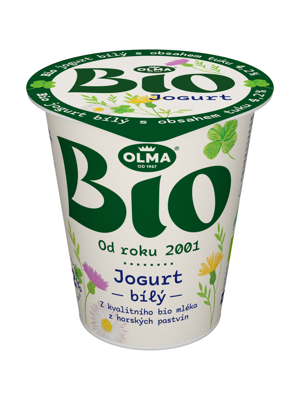 OLMA Via Natur jogurt bílý BIO chlaz. 150 g
