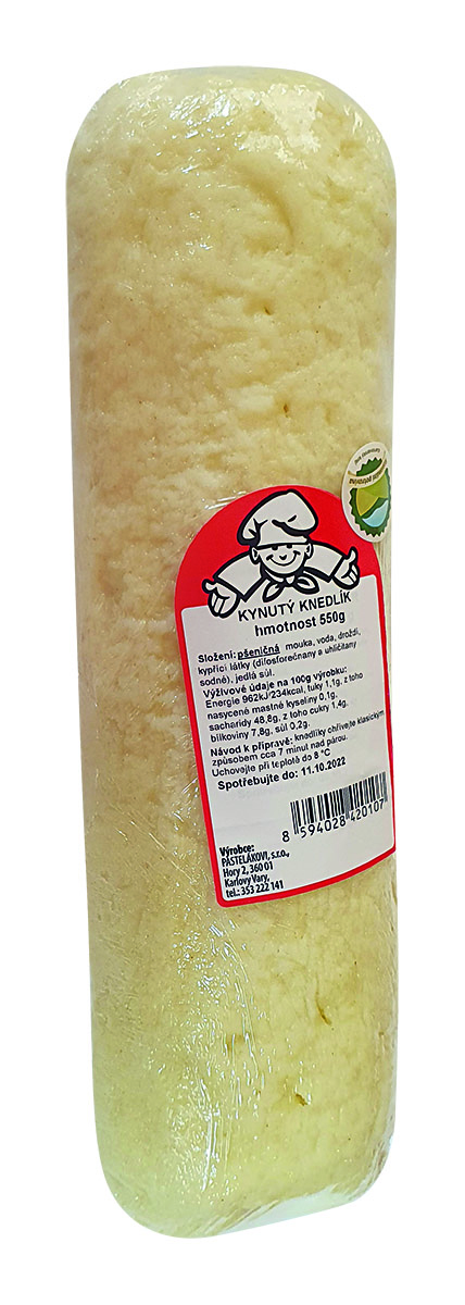 PASTELÁKOVI Knedlík kynutý chlaz. 550 g