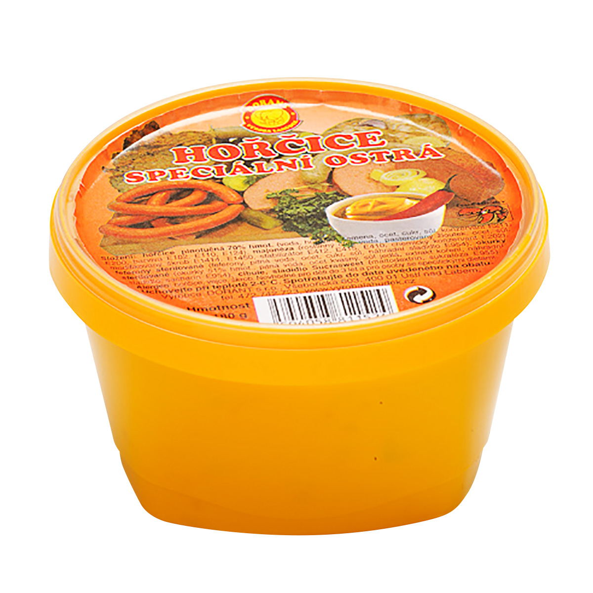 DORANT Hořčice speciální ostrá chlaz. 3 x 180 g