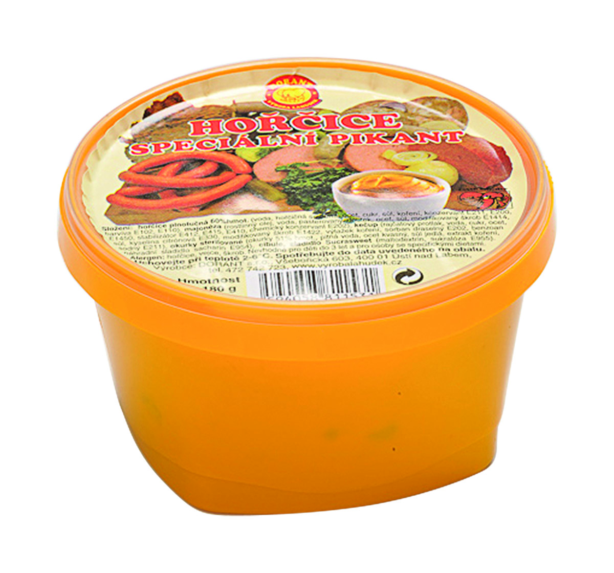 DORANT Hořčice speciál pikant 3 x 180 g