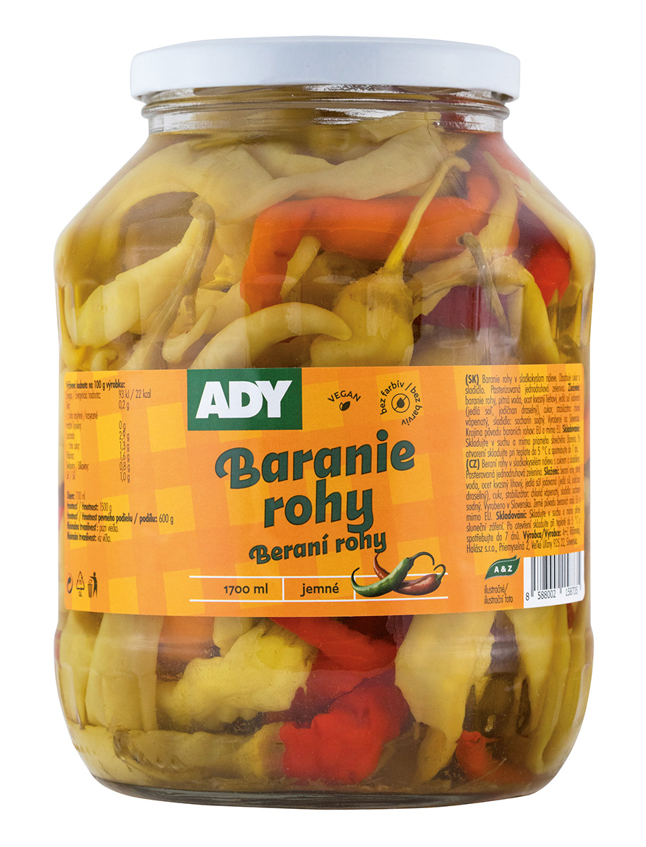 ADY Feferony beraní rohy 1,5 kg