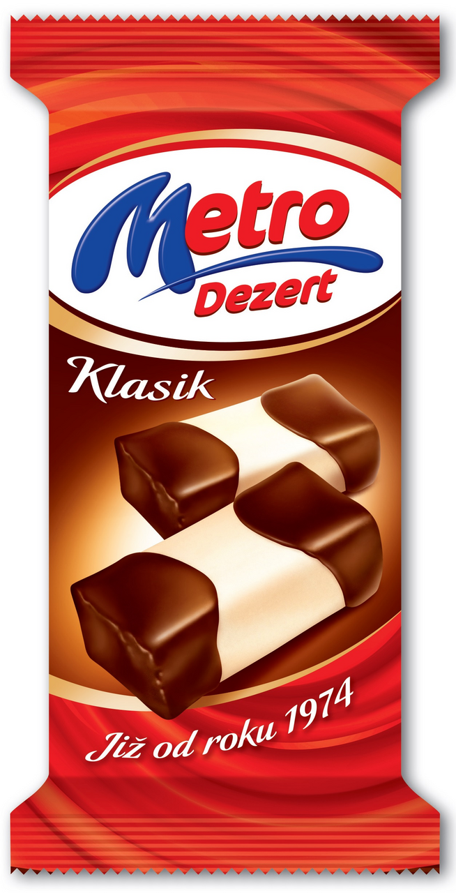 Metro dezert klasik 5 x 120 g